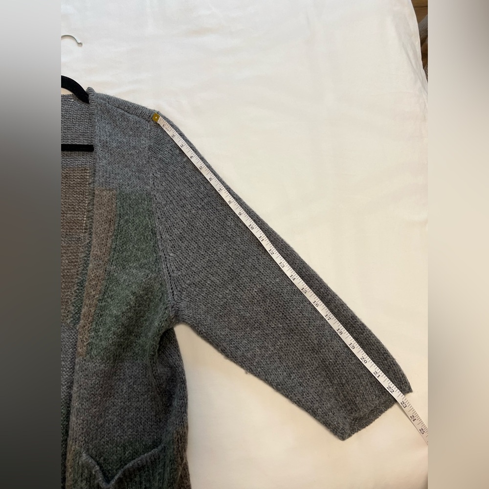 Halogen Color-Block Open Cardigan - Picture 5 of 6